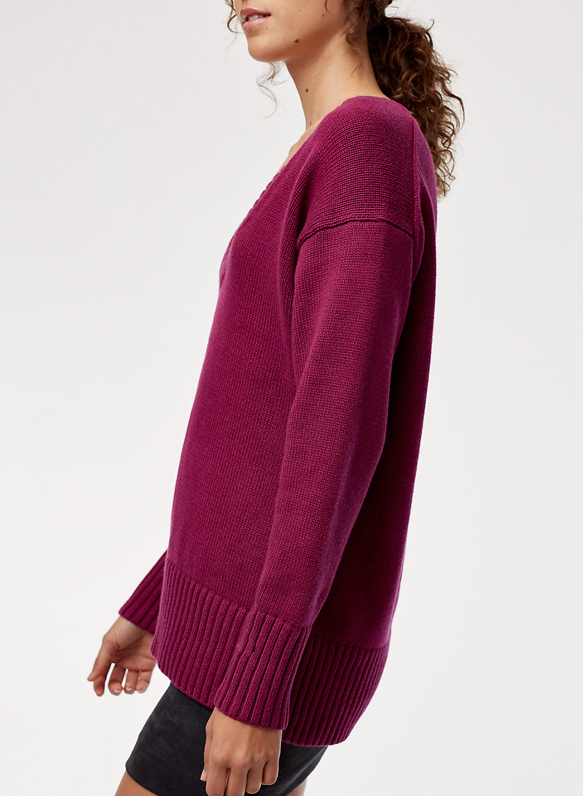 RELAXED V SWEATER RELAXED V SWEATER