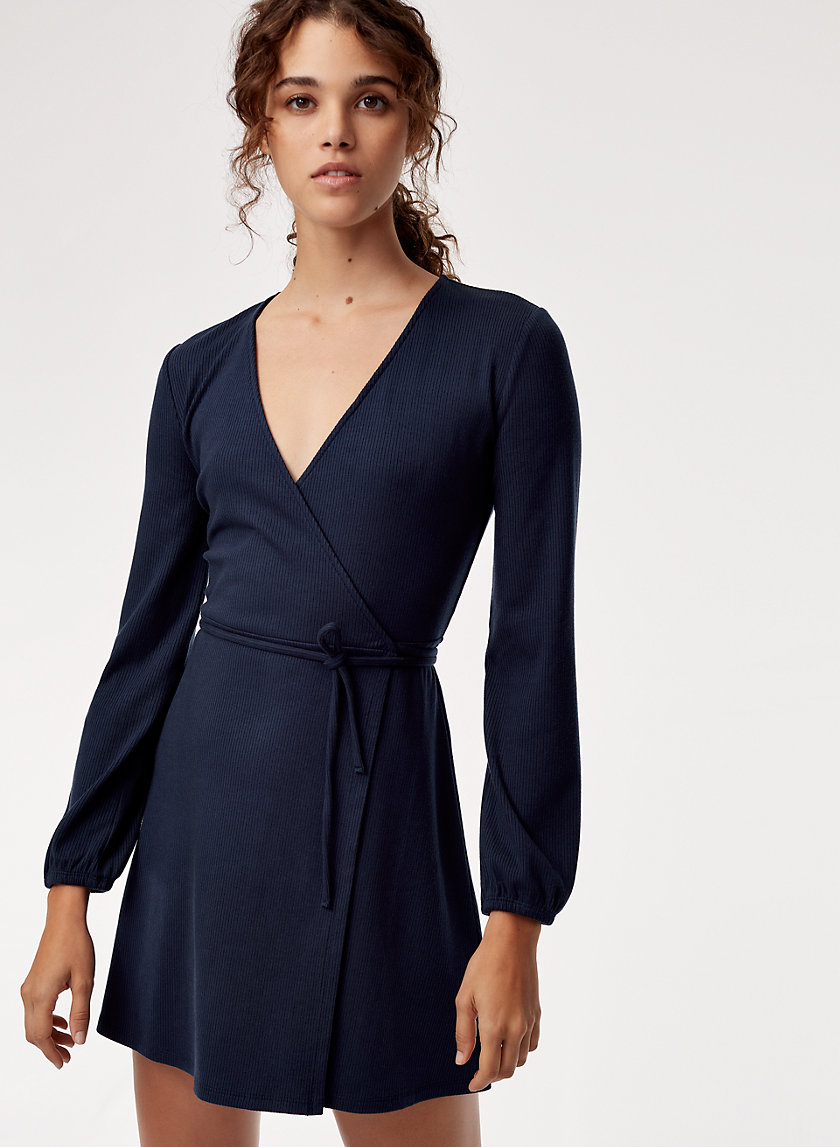ALEXI DRESS - Long-sleeve wrap dress ALEXI DRESS - Long-sleeve wrap dress