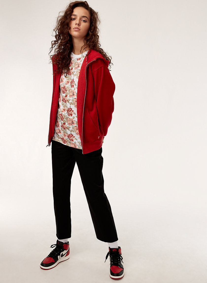 YOON THERMAL - Waffle knit, floral thermal YOON THERMAL - Waffle knit, floral thermal