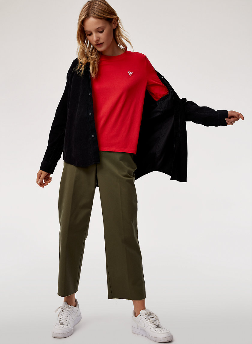 MAINLAND LONGSLEEVE - Slim, crewneck t-shirt MAINLAND LONGSLEEVE - Slim, crewneck t-shirt