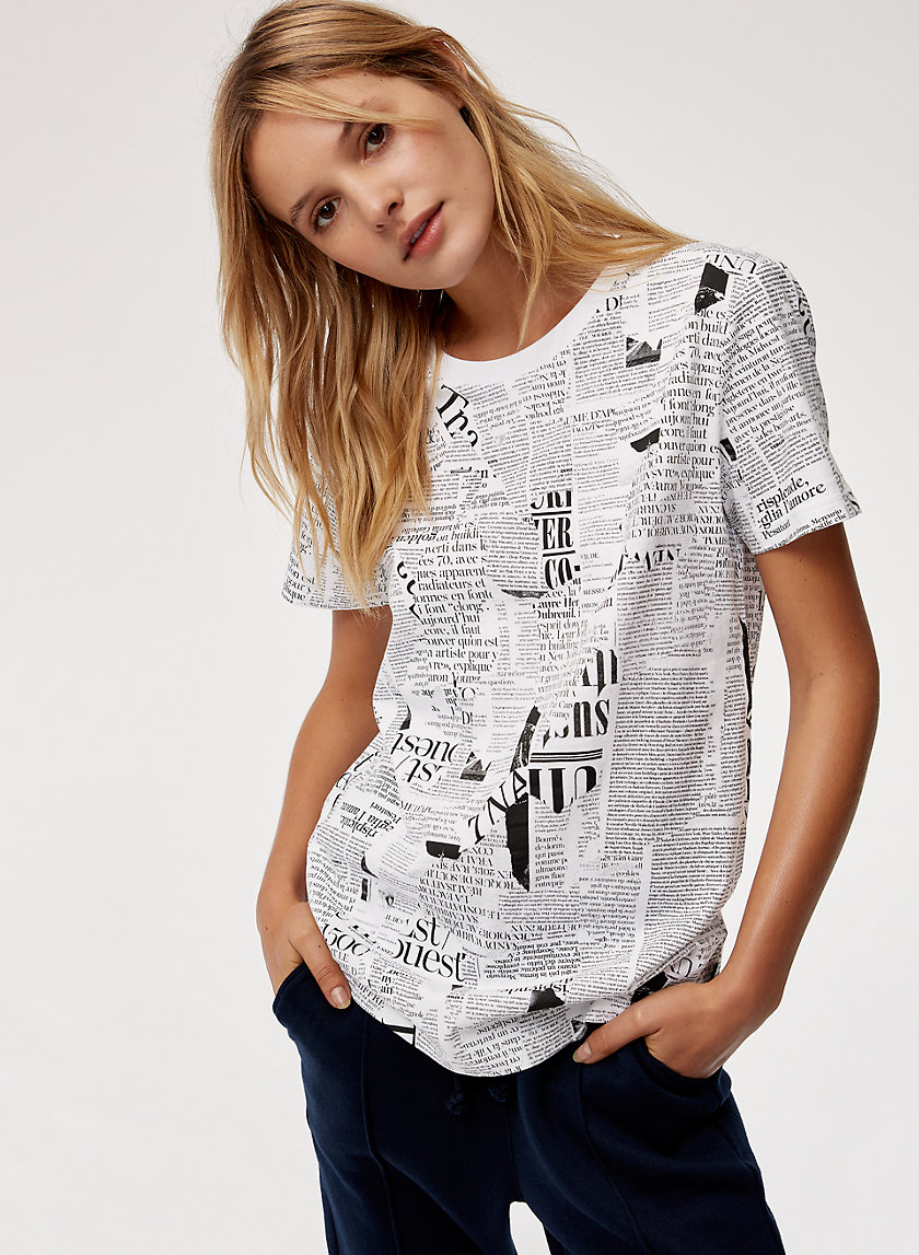 Tna THE PERFECT T-SHIRT | Aritzia Tna THE PERFECT T-SHIRT | Aritzia