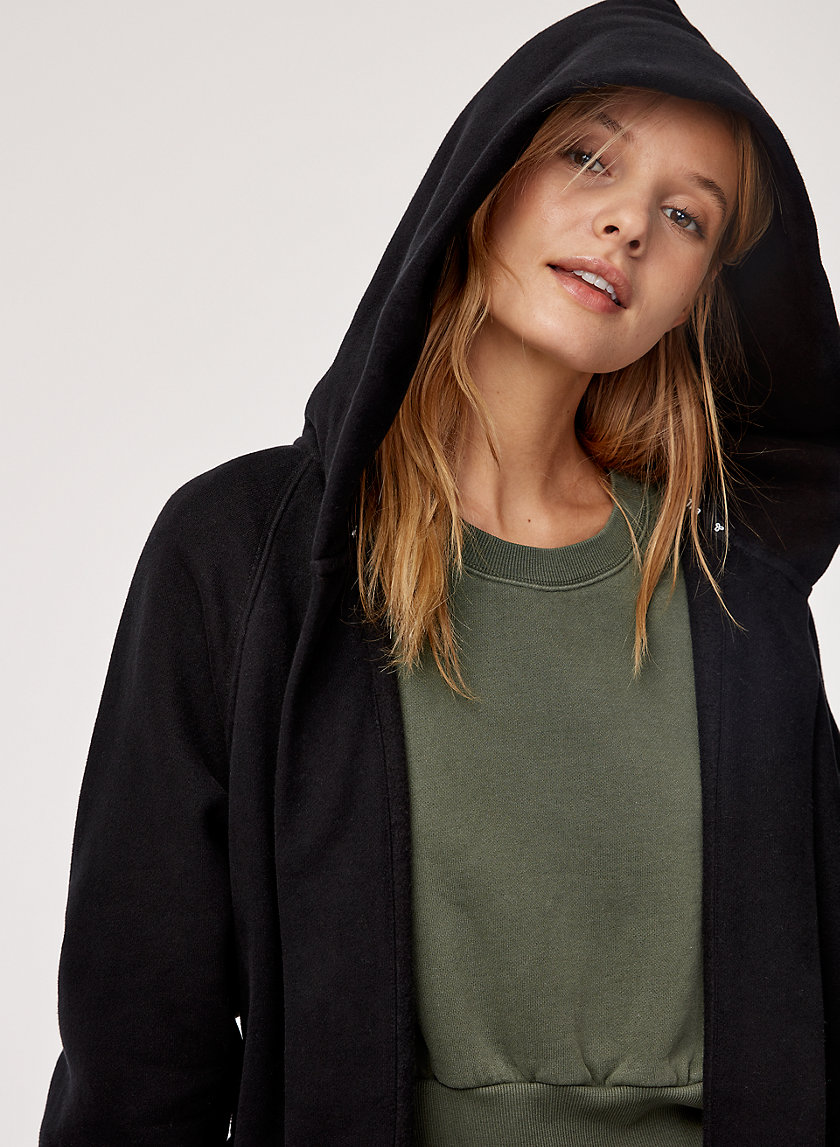 SWEATFLEECE ROBE - Sweatshirt cardigan with hood SWEATFLEECE ROBE - Sweatshirt cardigan with hood