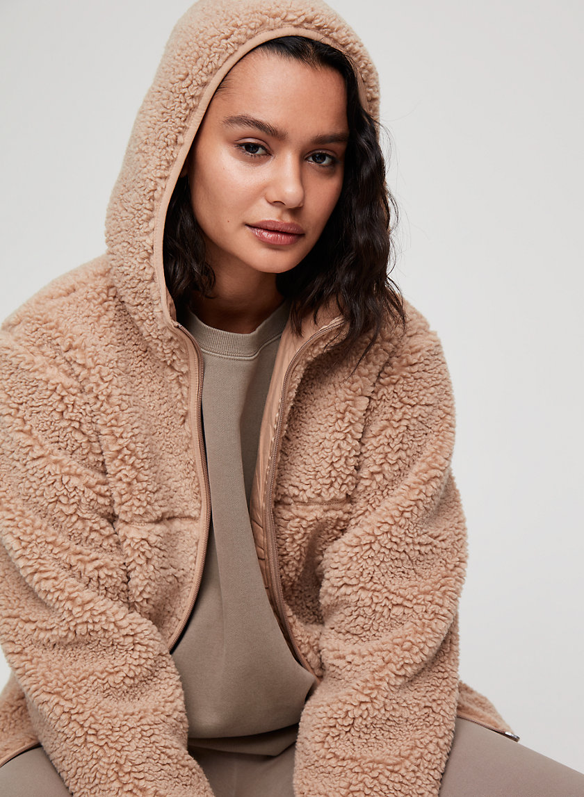 Tna SHERPA FLEECE HOODIE | Aritzia Tna SHERPA FLEECE HOODIE | Aritzia
