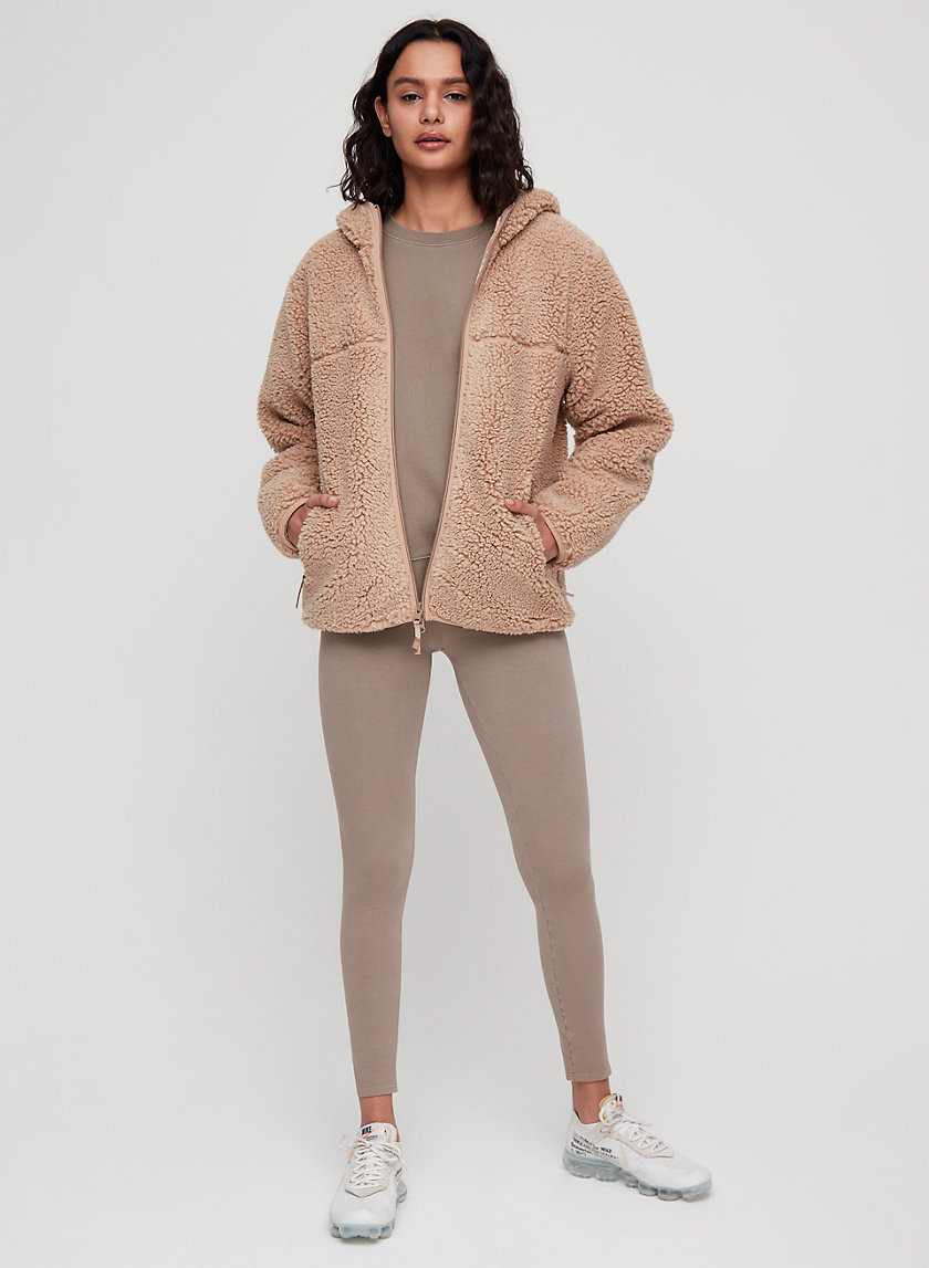 SHERPA FLEECE HOODIE - Hooded sherpa jacket SHERPA FLEECE HOODIE - Hooded sherpa jacket