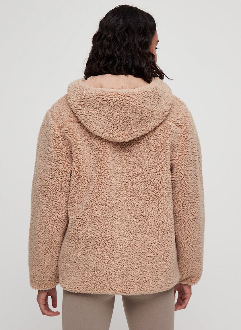 SHERPA FLEECE HOODIE - Hooded sherpa jacket SHERPA FLEECE HOODIE - Hooded sherpa jacket