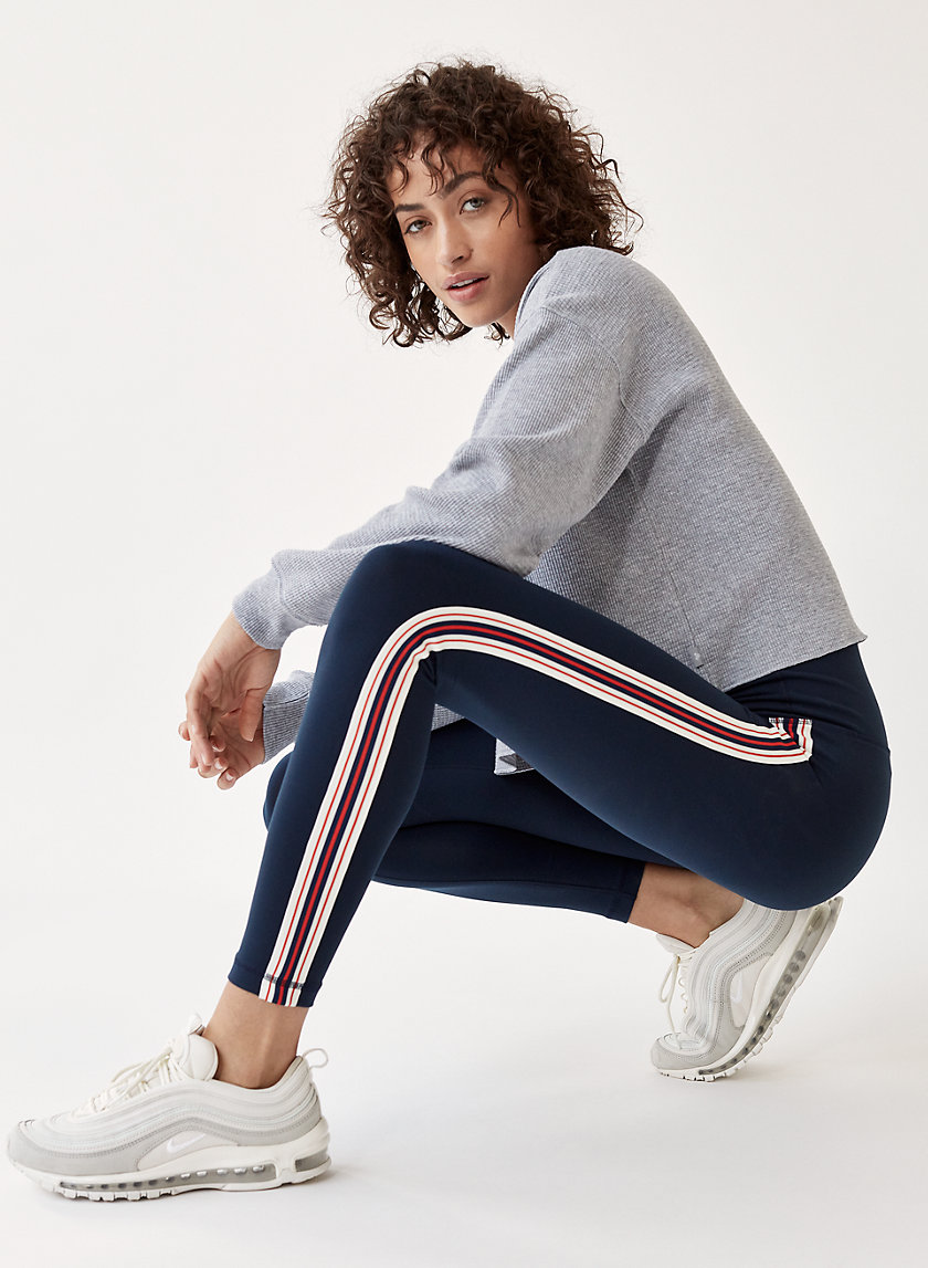 ATMOSPHERE LEGGING - High-waisted legging with side stripe ATMOSPHERE LEGGING - High-waisted legging with side stripe