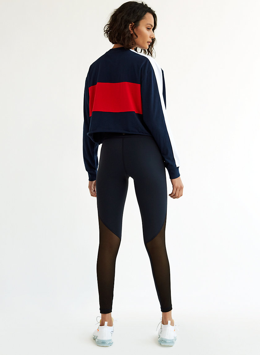 MOMENTUM PANT - High-waisted, mesh workout legging MOMENTUM PANT - High-waisted, mesh workout legging