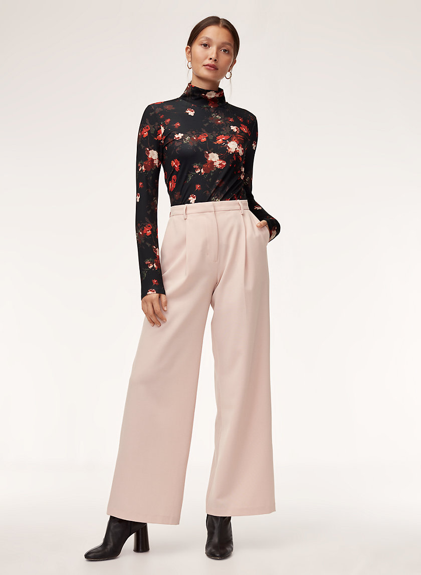 CHEVAL TURTLENECK - Floral turtleneck shirt CHEVAL TURTLENECK - Floral turtleneck shirt
