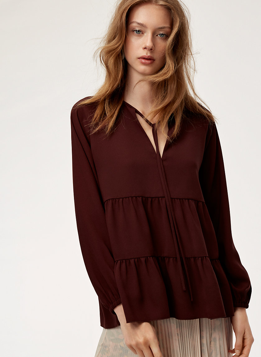 Wilfred ODETTE BLOUSE | Aritzia Wilfred ODETTE BLOUSE | Aritzia