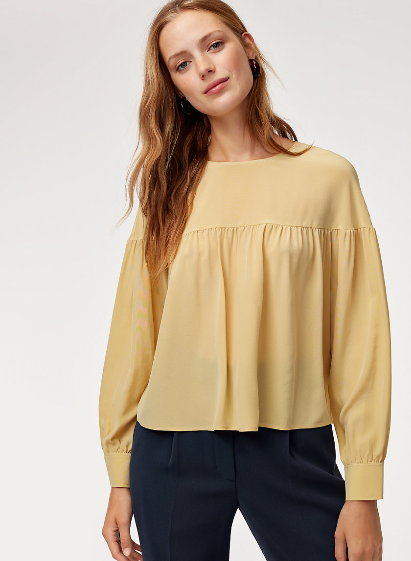 ELISA BLOUSE - Long-sleeve silk blouse ELISA BLOUSE - Long-sleeve silk blouse