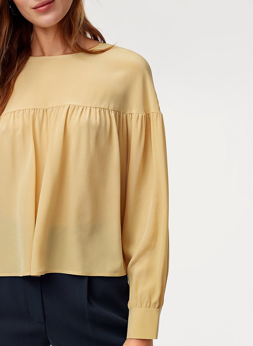 ELISA BLOUSE - Long-sleeve silk blouse ELISA BLOUSE - Long-sleeve silk blouse
