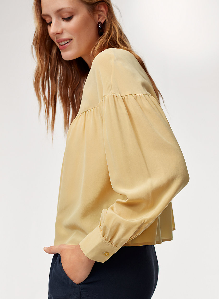 ELISA BLOUSE - Long-sleeve silk blouse ELISA BLOUSE - Long-sleeve silk blouse