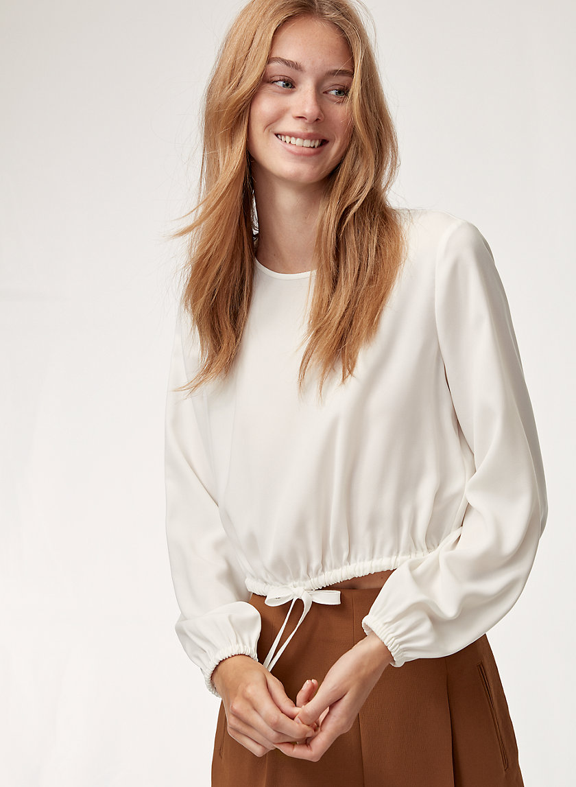 Wilfred ELEANORA BLOUSE | Aritzia Wilfred ELEANORA BLOUSE | Aritzia