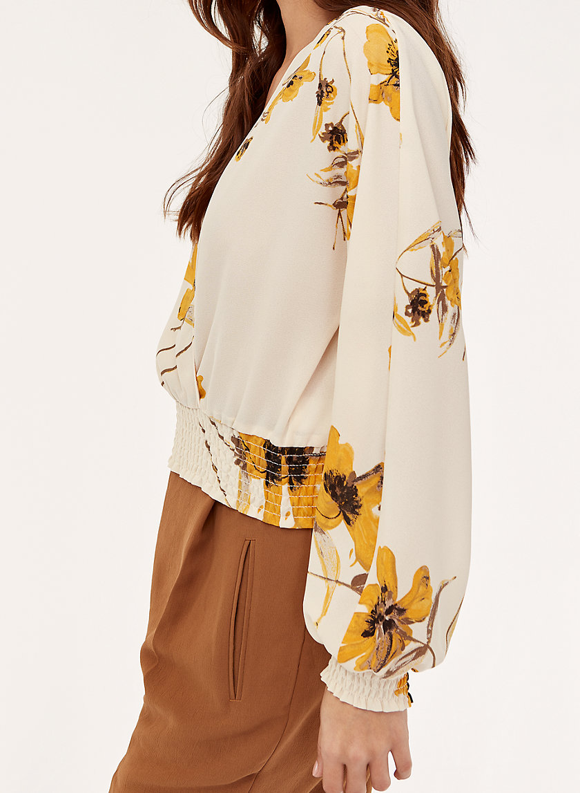 REIGN BLOUSE - Cropped, wrap blouse REIGN BLOUSE - Cropped, wrap blouse