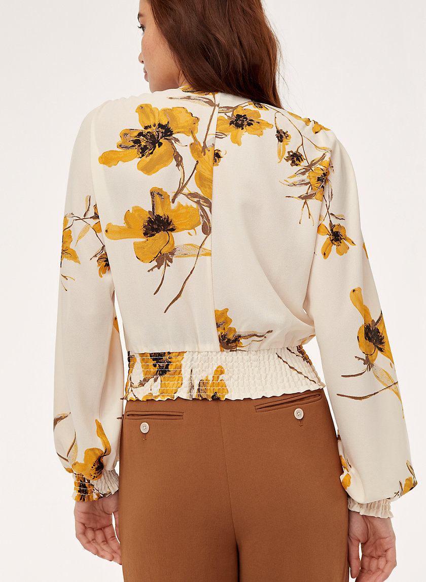 REIGN BLOUSE - Cropped, wrap blouse REIGN BLOUSE - Cropped, wrap blouse