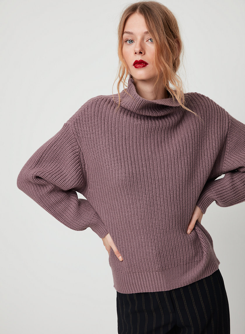 MONTPELLIER SWEATER - Merino-wool turtleneck sweater MONTPELLIER SWEATER - Merino-wool turtleneck sweater
