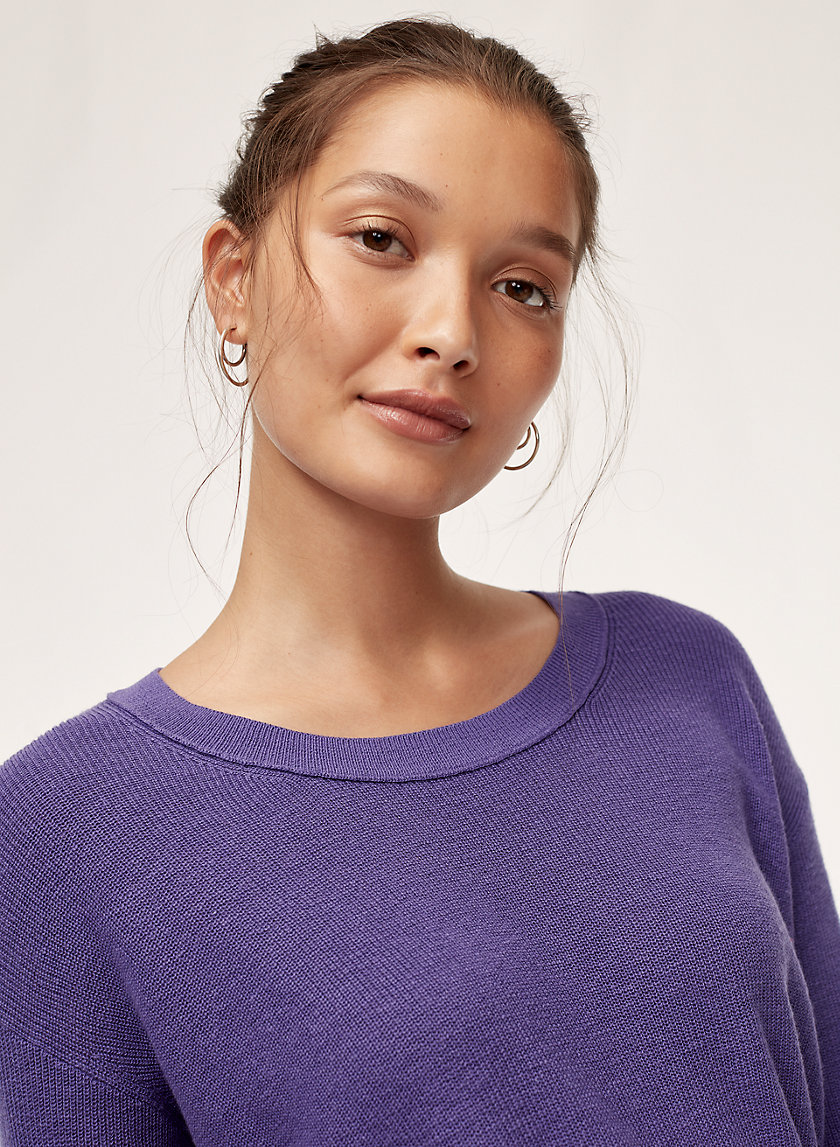 BALZAC SWEATER - Silk-blend crewneck sweater BALZAC SWEATER - Silk-blend crewneck sweater