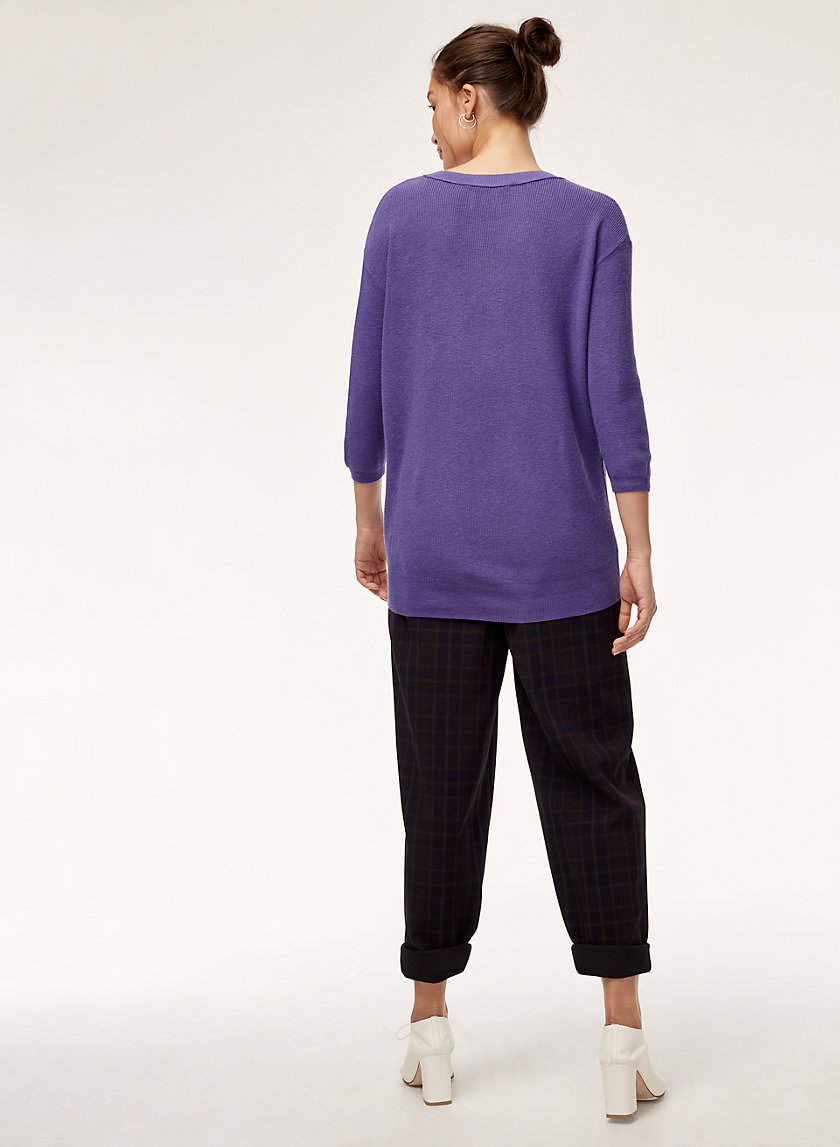 BALZAC SWEATER - Silk-blend crewneck sweater BALZAC SWEATER - Silk-blend crewneck sweater