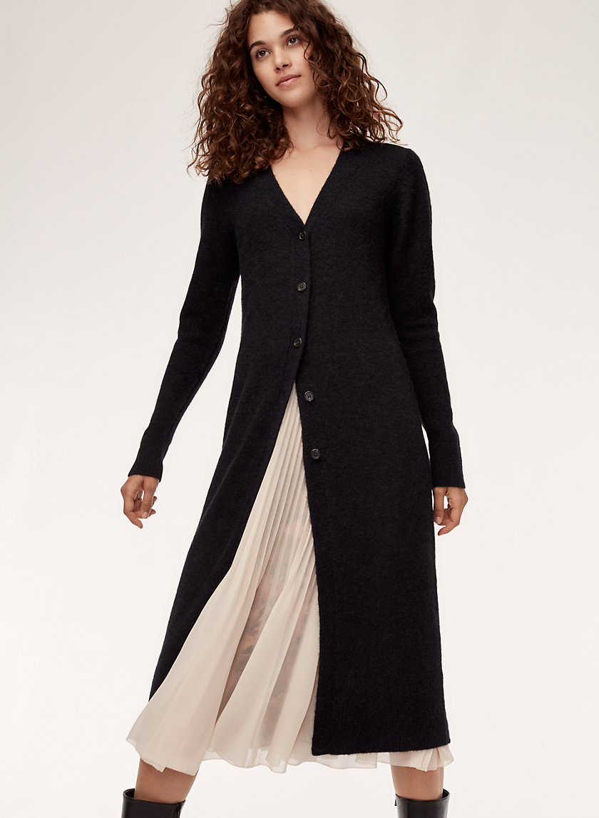 ADELAIDE CARDIGAN - Long, button-up cardigan ADELAIDE CARDIGAN - Long, button-up cardigan
