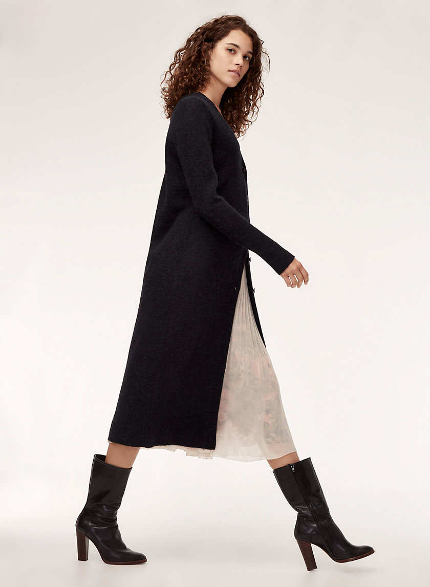 ADELAIDE CARDIGAN - Long, button-up cardigan ADELAIDE CARDIGAN - Long, button-up cardigan