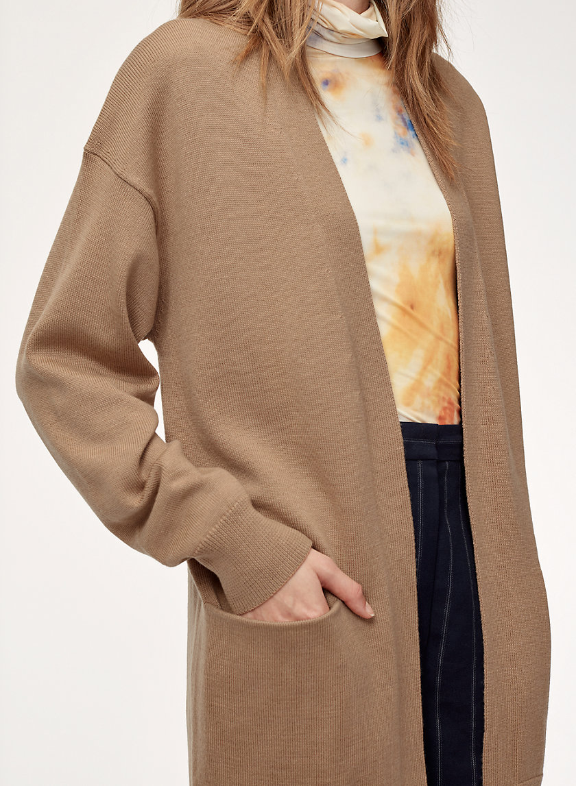 CHARLISA CARDIGAN - Long, merino-wool cardigan CHARLISA CARDIGAN - Long, merino-wool cardigan