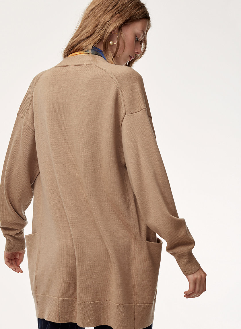 CHARLISA CARDIGAN - Long, merino-wool cardigan CHARLISA CARDIGAN - Long, merino-wool cardigan