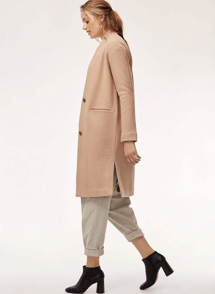 DUJARDIN JACKET - Long, merino-wool cardigan jacket DUJARDIN JACKET - Long, merino-wool cardigan jacket