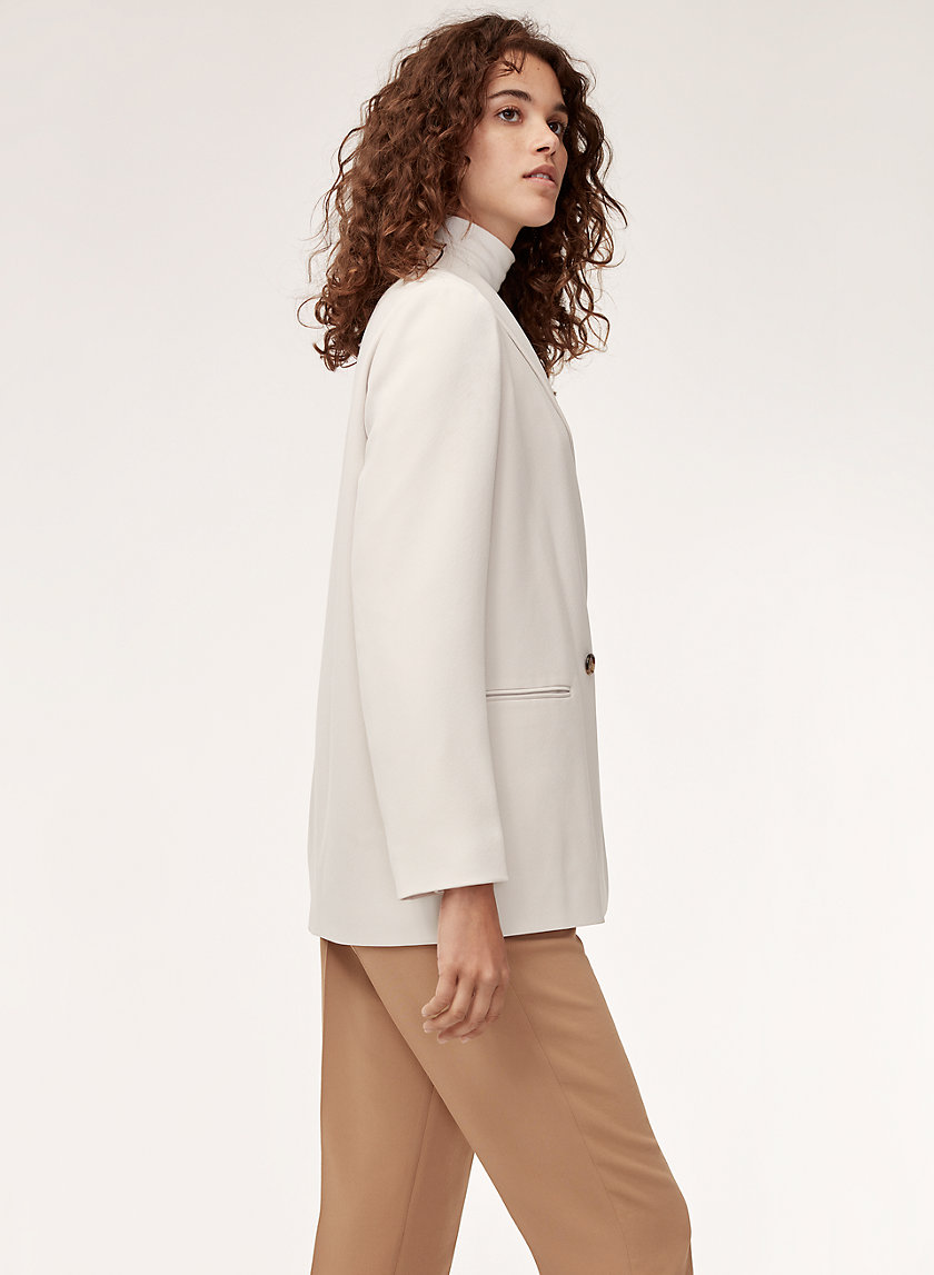 CECILE BLAZER - Draped, double-breasted blazer CECILE BLAZER - Draped, double-breasted blazer