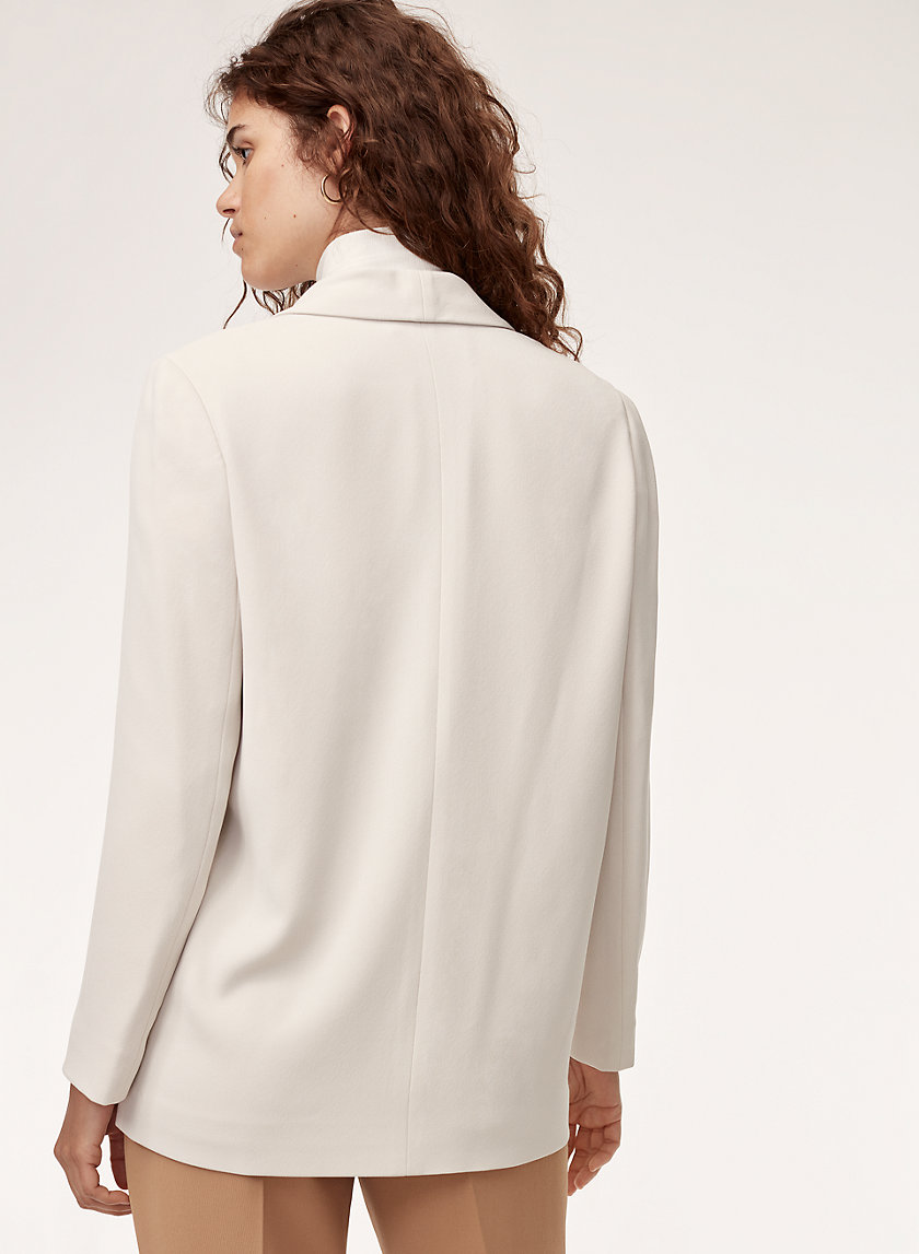 CECILE BLAZER - Draped, double-breasted blazer CECILE BLAZER - Draped, double-breasted blazer