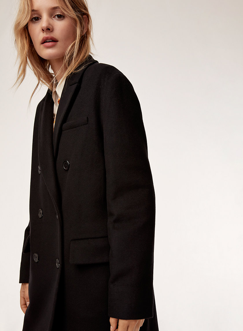 MARAIS WOOL COAT - Double-breasted coat MARAIS WOOL COAT - Double-breasted coat