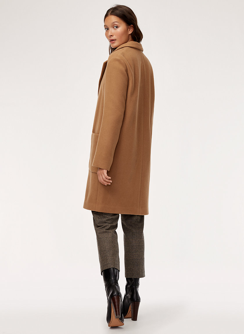 JARED WOOL COAT - Mid-length, wool-blend coat JARED WOOL COAT - Mid-length, wool-blend coat