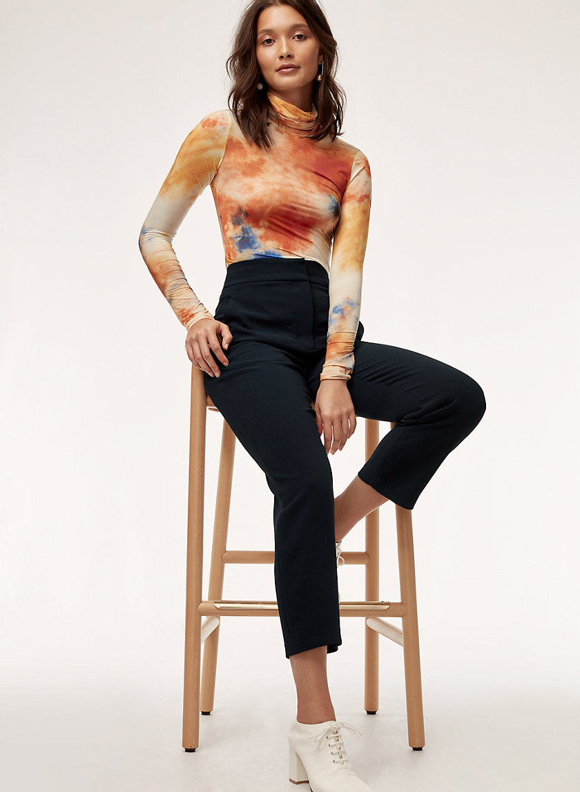 JANELLE PANT - Cropped, high-waisted dress pant JANELLE PANT - Cropped, high-waisted dress pant