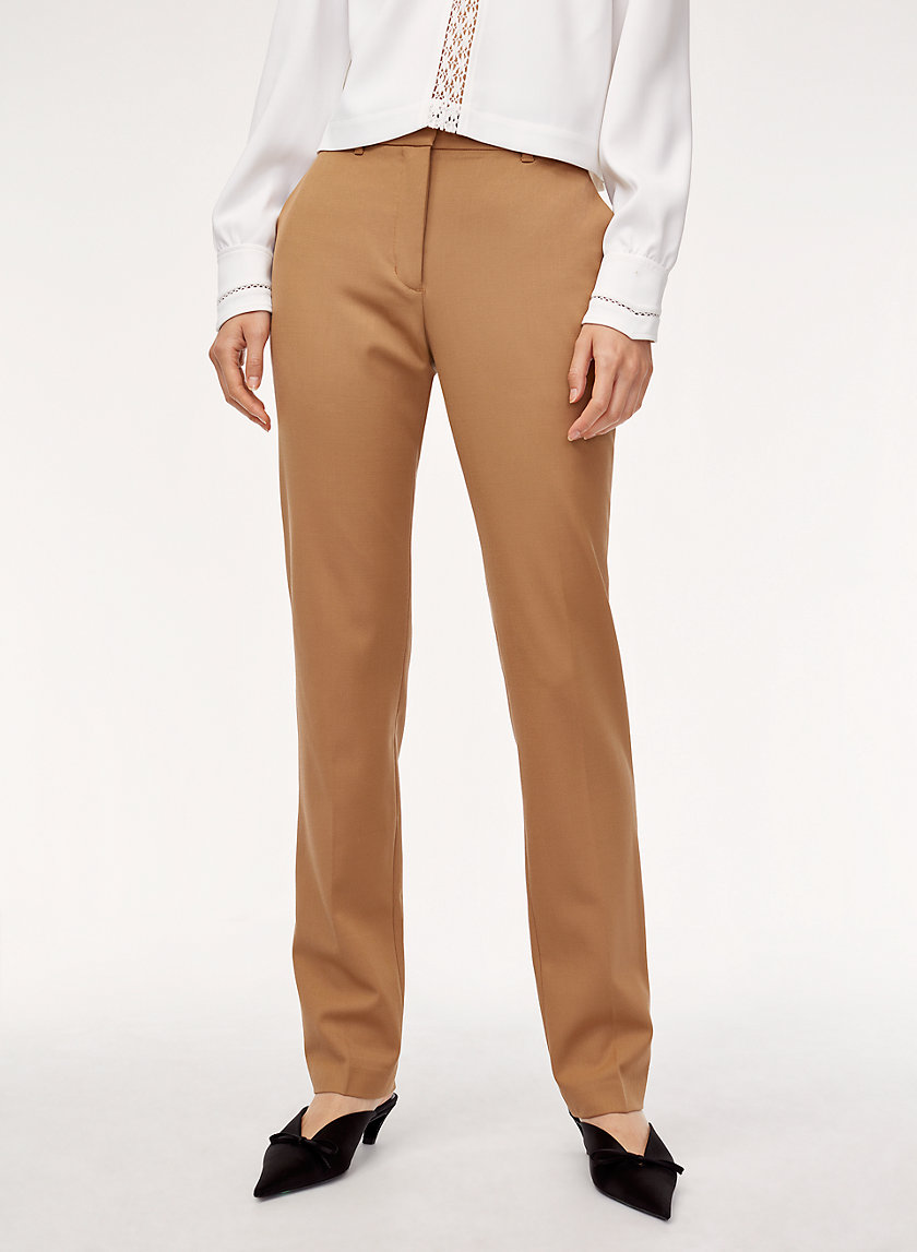 NADINE PANT - Straight-leg dress pant NADINE PANT - Straight-leg dress pant