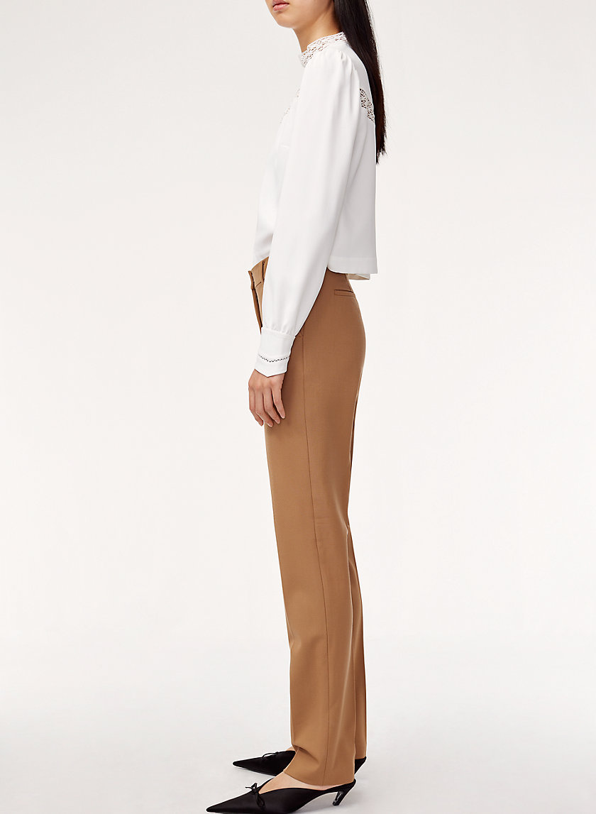 NADINE PANT - Straight-leg dress pant NADINE PANT - Straight-leg dress pant