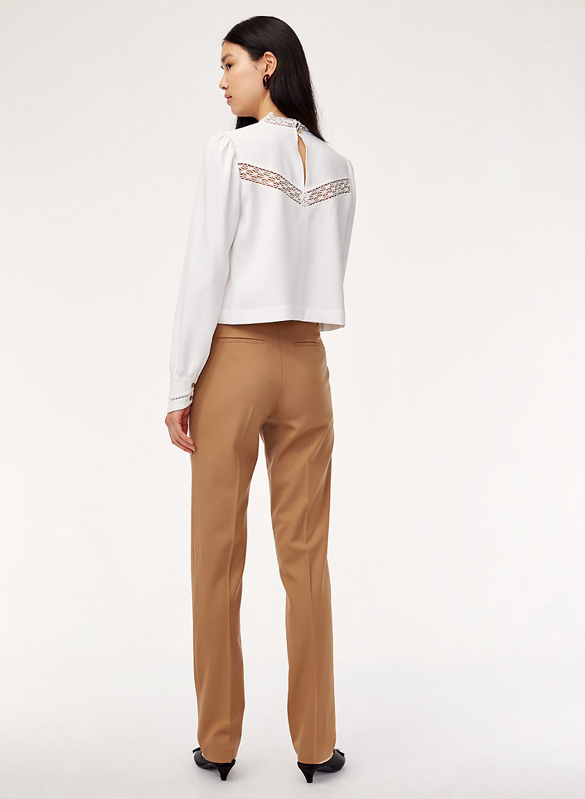 NADINE PANT - Straight-leg dress pant NADINE PANT - Straight-leg dress pant