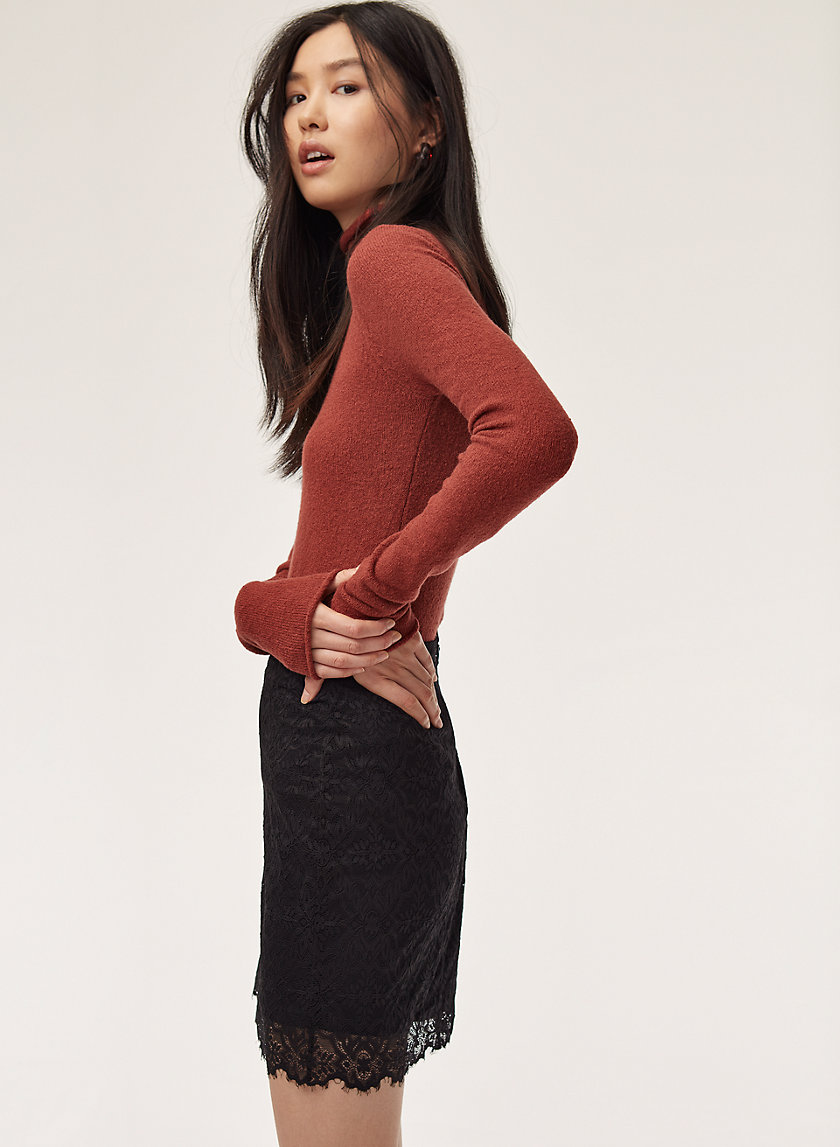 LIS SKIRT - Lace mini skirt LIS SKIRT - Lace mini skirt