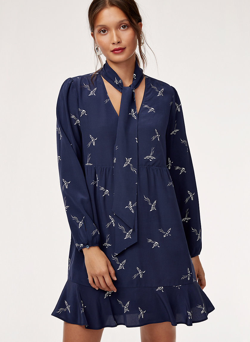VALERIE DRESS - Printed, ruffle-tiered mini dress VALERIE DRESS - Printed, ruffle-tiered mini dress