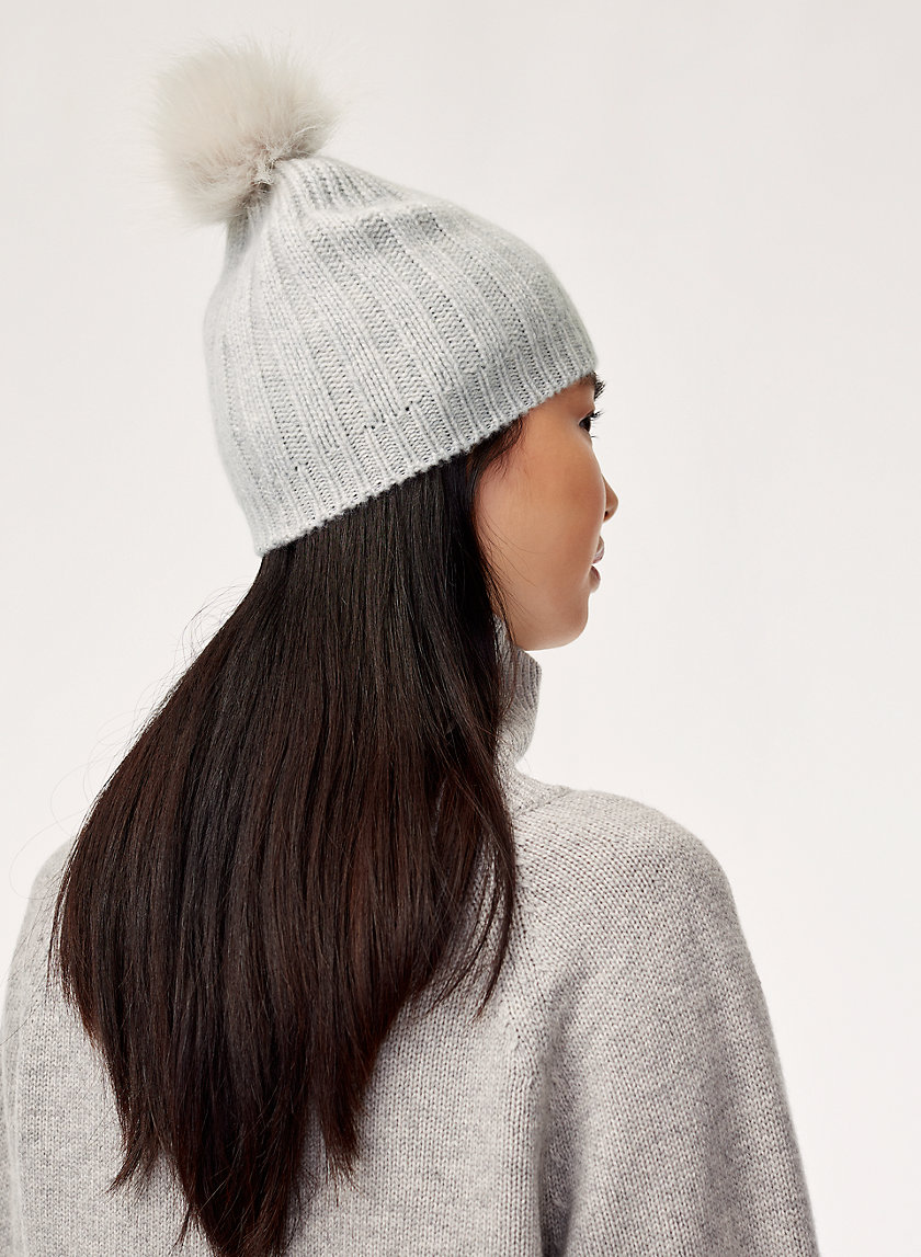 CASHMERE POM BEANIE CASHMERE POM BEANIE