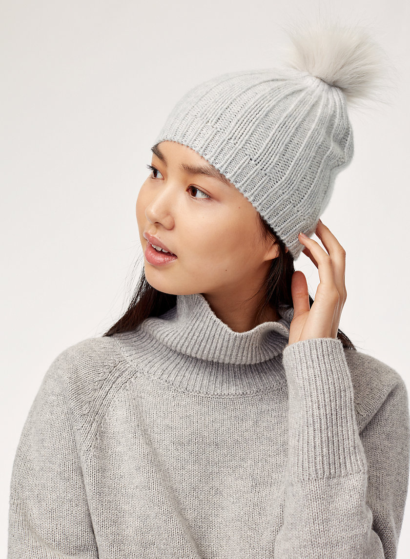 CASHMERE POM BEANIE CASHMERE POM BEANIE