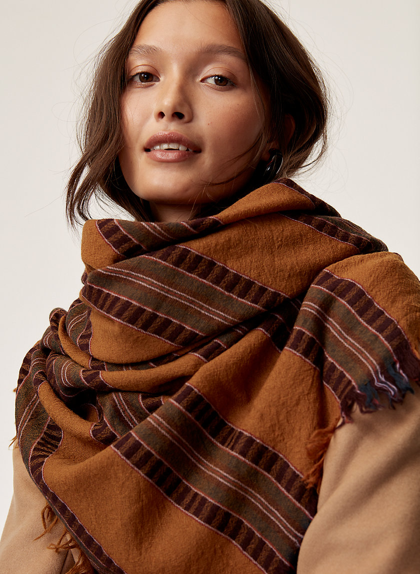 Wilfred MIXED STRIPES BLANKET | Aritzia Wilfred MIXED STRIPES BLANKET | Aritzia