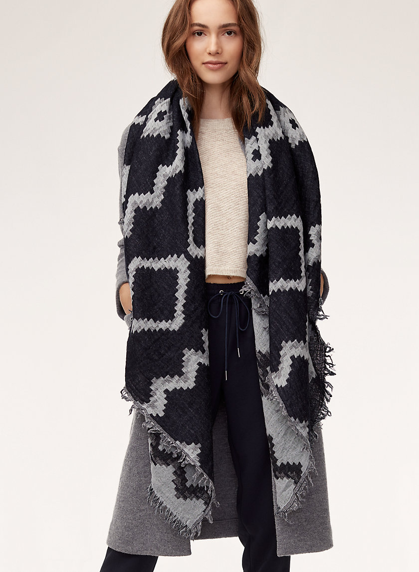 Wilfred DIAMOND MOSAIC BLANKET | Aritzia Wilfred DIAMOND MOSAIC BLANKET | Aritzia
