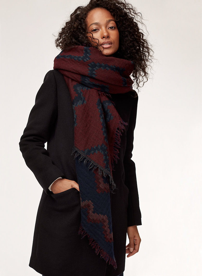 Wilfred DIAMOND MOSAIC BLANKET | Aritzia Wilfred DIAMOND MOSAIC BLANKET | Aritzia