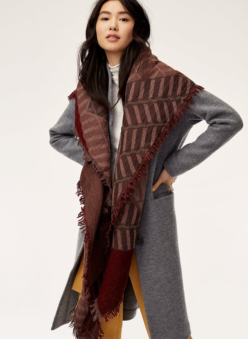 Wilfred GIANT ZIGZAG BLANKET | Aritzia Wilfred GIANT ZIGZAG BLANKET | Aritzia