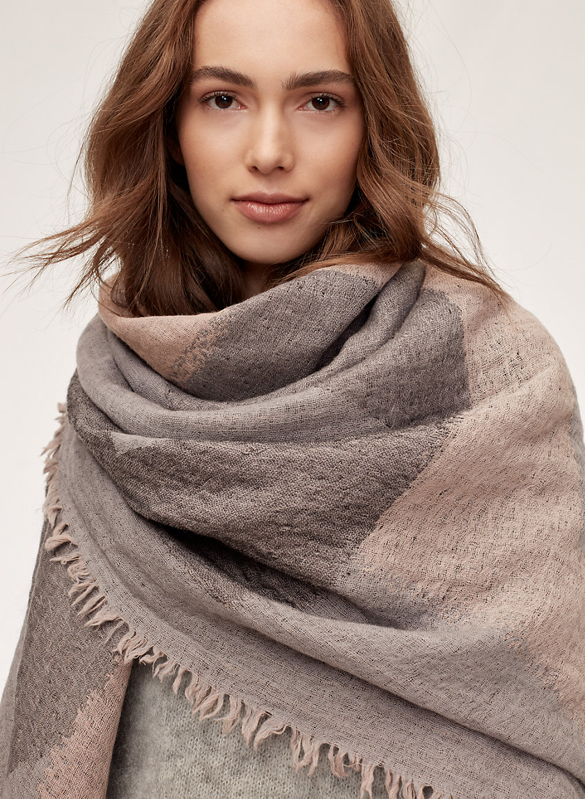 Wilfred STONE STACK BLANKET | Aritzia Wilfred STONE STACK BLANKET | Aritzia