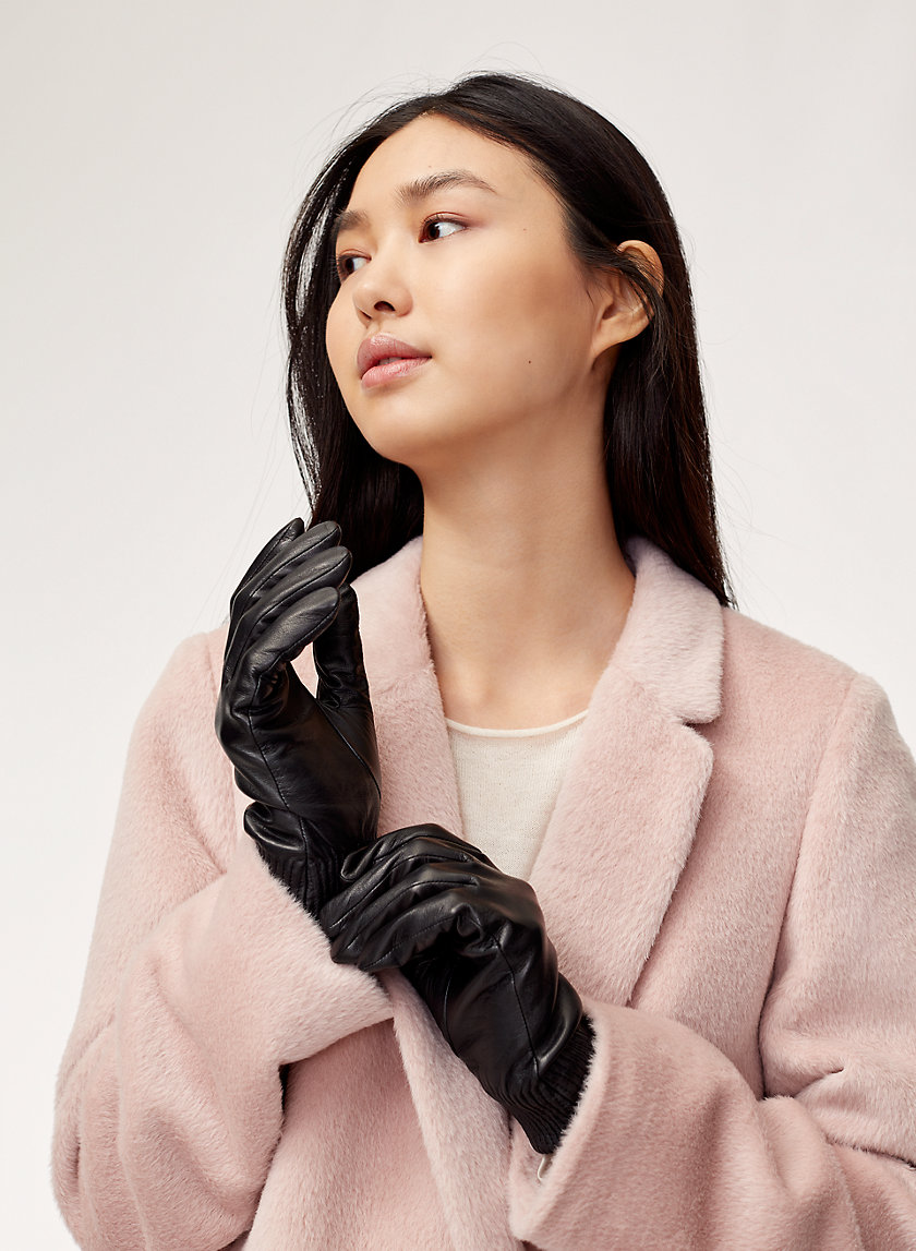 Auxiliary CUFFED LEATHER GLOVE | Aritzia Auxiliary CUFFED LEATHER GLOVE | Aritzia