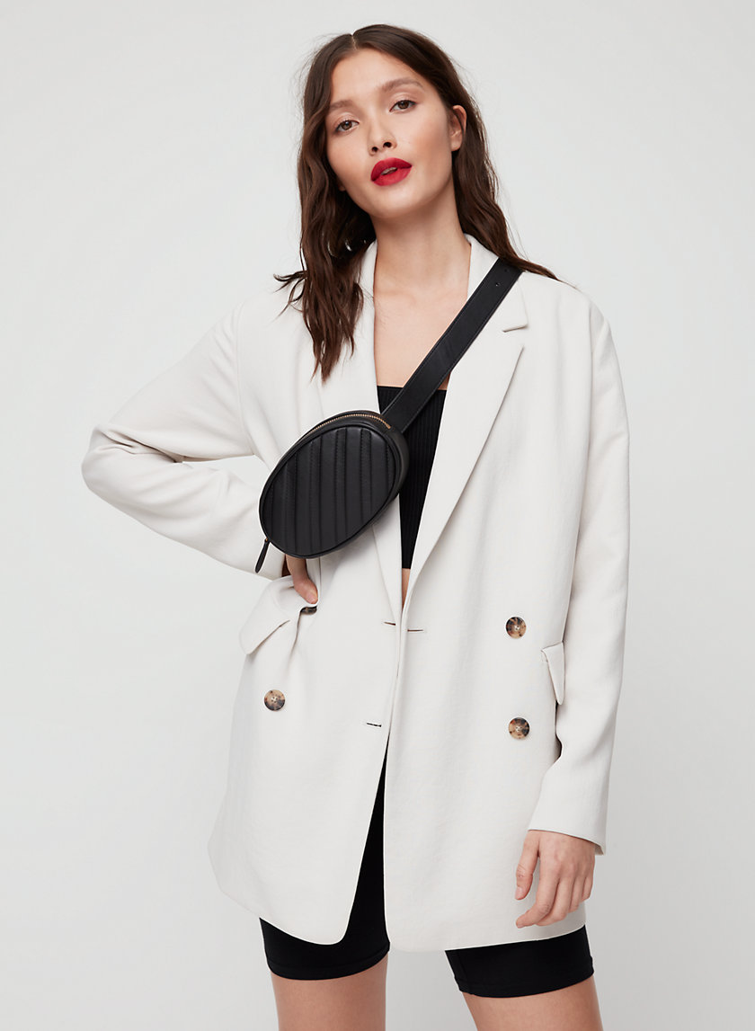 Auxiliary LEATHER ZIP BELT BAG | Aritzia Auxiliary LEATHER ZIP BELT BAG | Aritzia