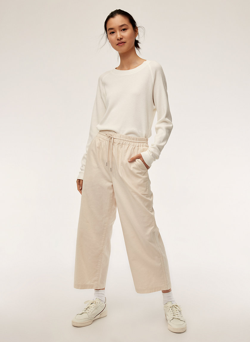 WIDE LEG CROP PANT WIDE LEG CROP PANT
