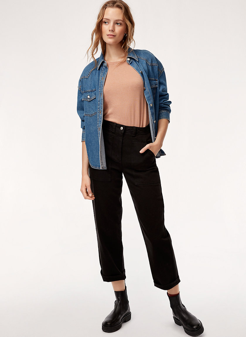 RUTH T-SHIRT - Long-sleeve, round hem t-shirt RUTH T-SHIRT - Long-sleeve, round hem t-shirt