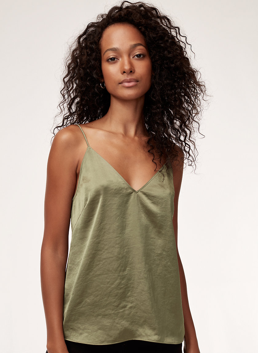BOSCONO CAMISOLE - Shiny, satin camisole BOSCONO CAMISOLE - Shiny, satin camisole