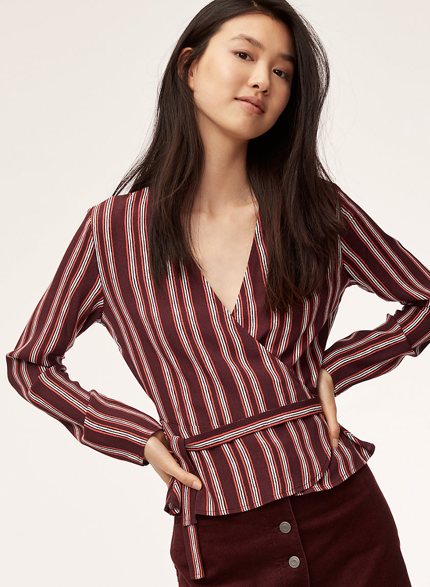 Wilfred Free SHANNON BLOUSE | Aritzia Wilfred Free SHANNON BLOUSE | Aritzia